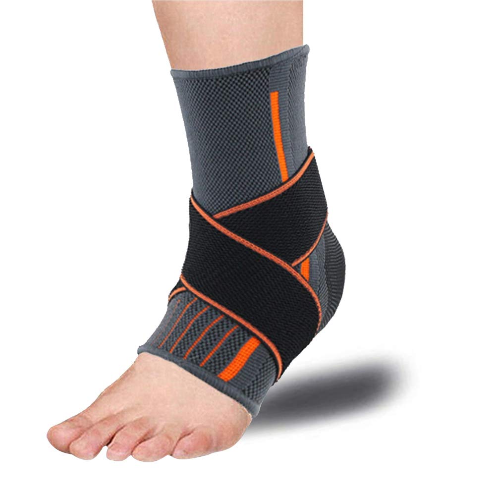 Ankle Suppor Arch Sock Brace Breathable Compression Sleeve For Plantar Fasciitis Injury Recovery, Protector Foot, Heel Joint Pain Foot Relief, Swelling, Achilles Tendon Running Basketball (Man) - NewNest Australia