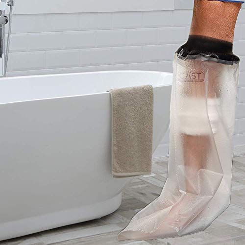Lifeswonderful® - Protective cover for casts and bandages - suitable for showering - adult size - leg - half length - NewNest Australia