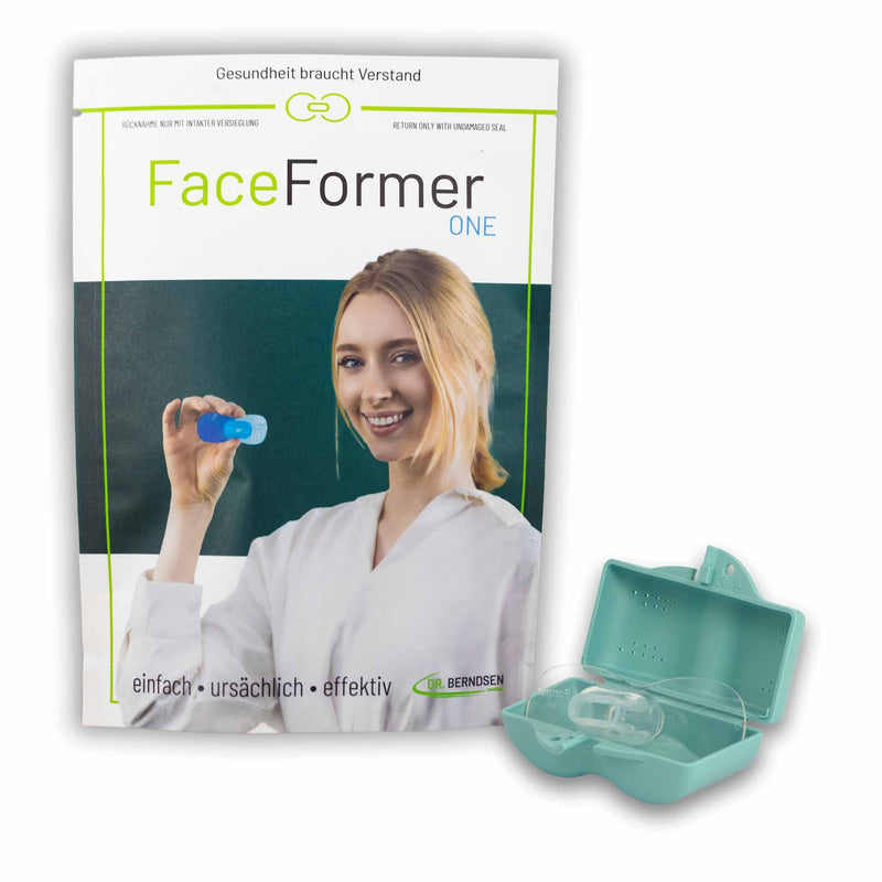Faceformer One Clear ‚ Free Training App ‚ Mainly Effective For Sleep Disorders, Cmd, Teeth Grinding, Pain On Jaw And Neck, Snoring And Sleep Apnea ‚ Original Dr. Berndsen - NewNest Australia