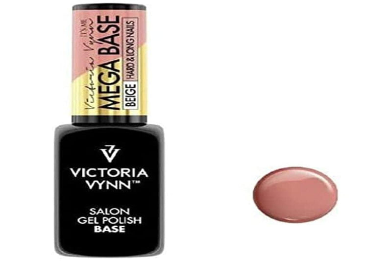 Victoria Vynn Hardi Mega Base UV Led Hybrid Gel Nail Polish Light Beige Transparent 1 Piece (Pack of 1) - NewNest Australia