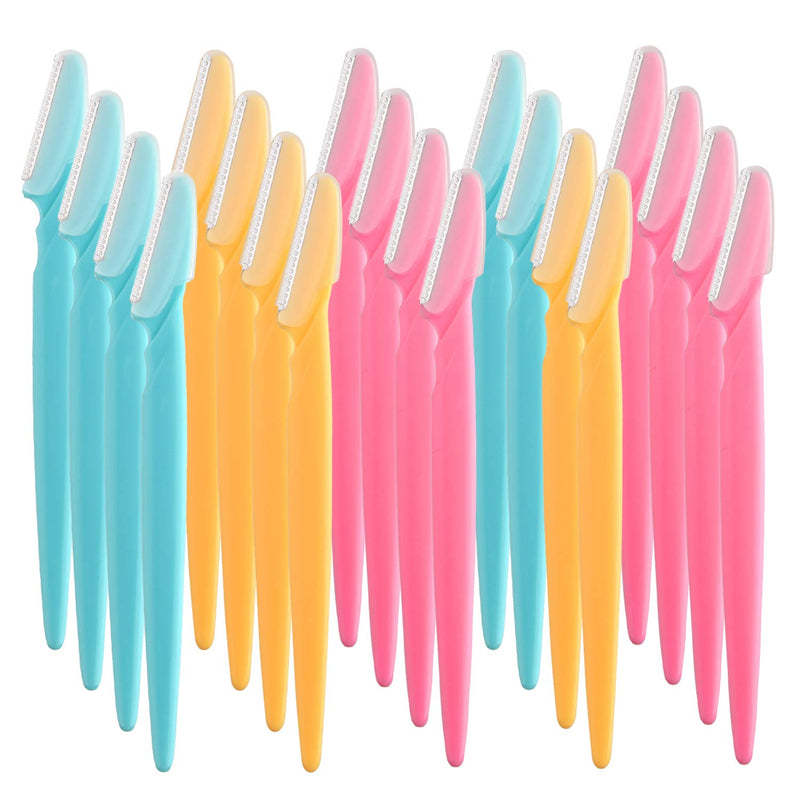 FEPITO 20 pieces women's face razor eyebrow razor shaper razor for women and men multi-purpose peeling face razor (20 pieces) 20 pieces (pack of 1) - NewNest Australia
