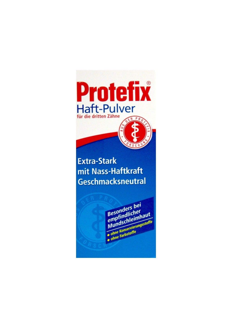 PROTEFIX adhesive powder 50g PZN 01381004 Extra strong with wet adhesive power - NewNest Australia