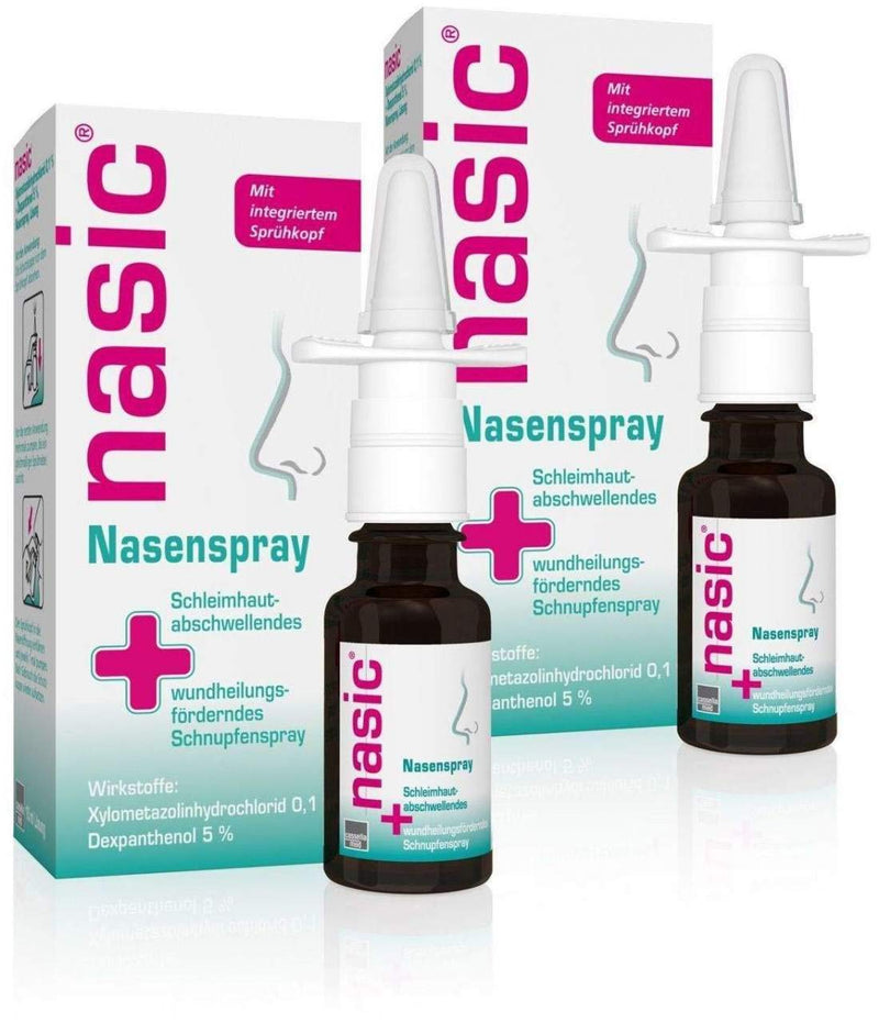 Nasic nasal spray 2 x 10 ml - NewNest Australia