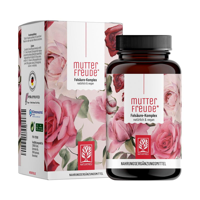 NATURTREU® Mother's Joy Monk Pepper Capsules High Dose with Folic Acid (Folate) - 90 Vitex Agnus Castus Capsules - NewNest Australia