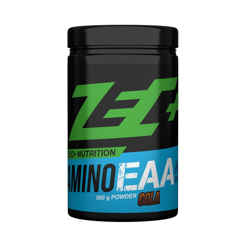 Zec+ Nutrition Amino EAA Powder - 500g, Wild Cherry Flavor │ Amino Acid Powder with EAAs & BCAAs 500g (Pack of 1) - NewNest Australia