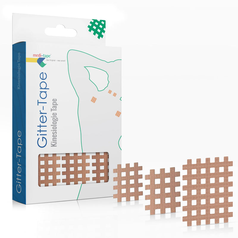 Medi-Tape Grid Tape Pack Of 170 - Grid Plasters, High-Quality Acupuncture Plasters - Cross Tape Pain Points Or As Scar Plasters, Self-Adhesive And Versatile (Big Mix Type A/B/C) - NewNest Australia