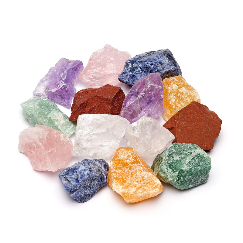 Large Water Stone Mix | 100% Natural Stones | Healing Stones Set With The 7 Most Popular Natural Stones | 300 G Precious Stones For Drinking Water | Premium Water Stones For Water Treatment - NewNest Australia