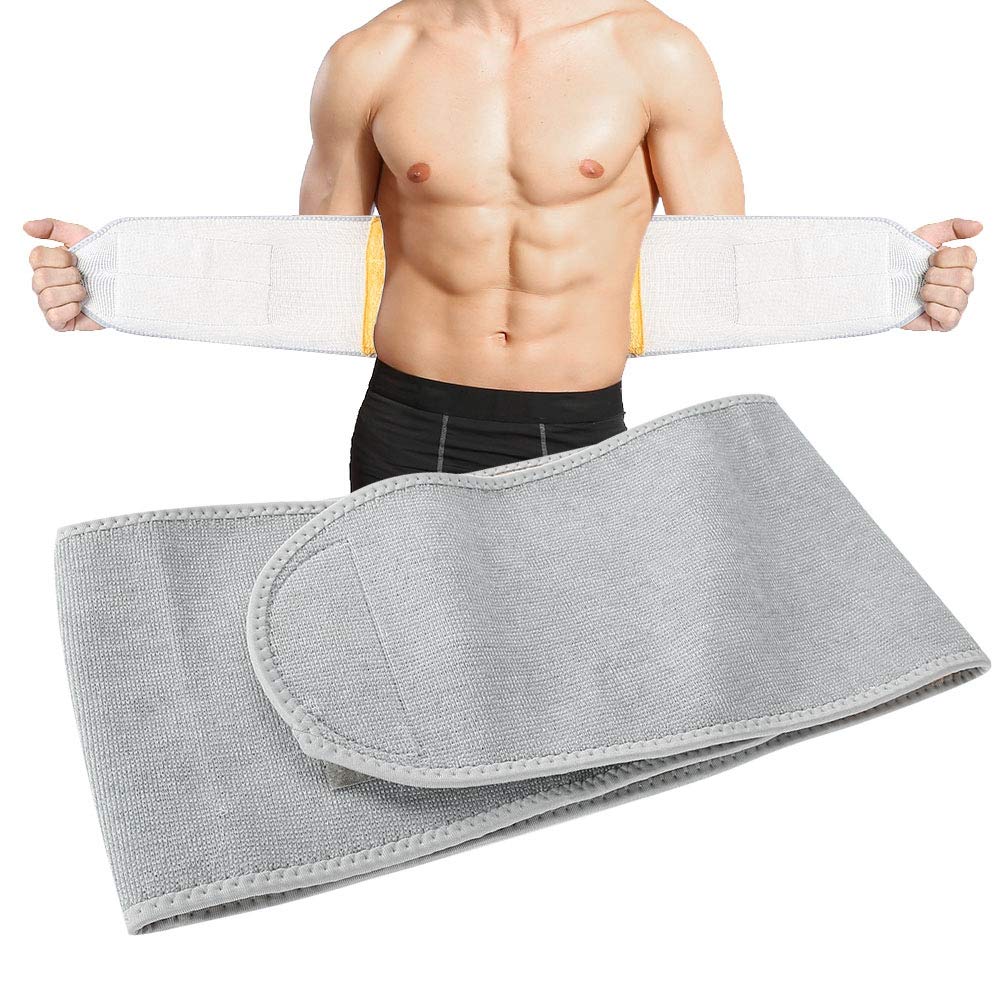 Semme Waist Warmer Belt Abdominal Support Warm Waist Trimmer Brace, Heat Therapy Wrap For Lumbar Spine Pain Relief Back, Abdominal Warmer Band (M (100 X 20 Cm / 39.3 X 7.8 Inches) - NewNest Australia