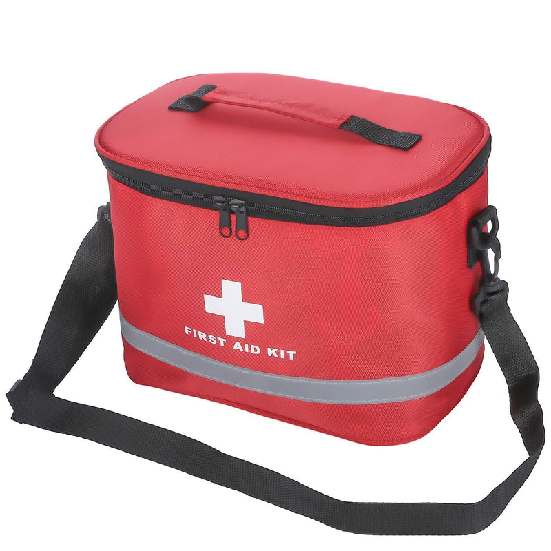 First Aid Kit Bag With Shoulder Straps, Empty First Aid Case, Emergency Bag, Medical Bag, Waterproof, Portable, Large First Aid Box, First Aid Medical Bag For Home, Car, Outdoor, Travel - NewNest Australia