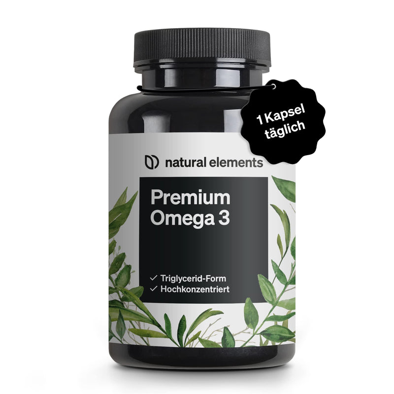 Omega 3 Fish Oil - Introduction Price - Premium: 80% Omega 3 Content In Triglyceride Form - Elaborately Cleaned, High Dosage And Sustainable Fishing - 120 Capsules - NewNest Australia