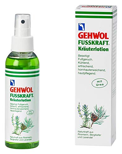 GEHWOL FUSSKRAFT herbal lotion 150 ml bottle. with pump sprayer - NewNest Australia