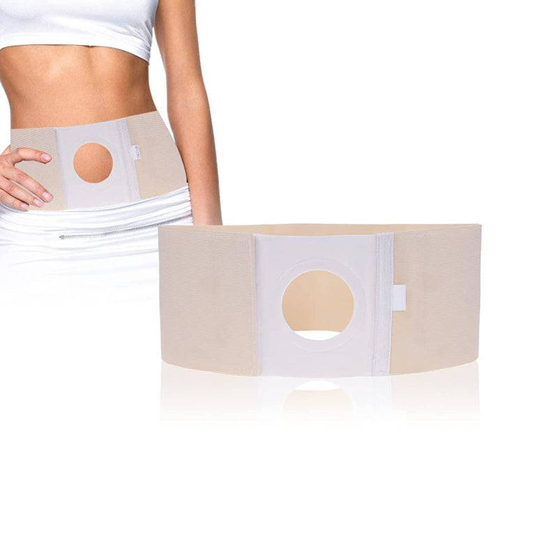 Ostomy Belt, Unisex Stoma Belt, Breathable Stoma Bandage, Skin Stoma Care, Post Colostomy Abdominal Support, Stoma Bandage, Abdominal Muscles Fixation Care And Back Support Belt (L) - NewNest Australia