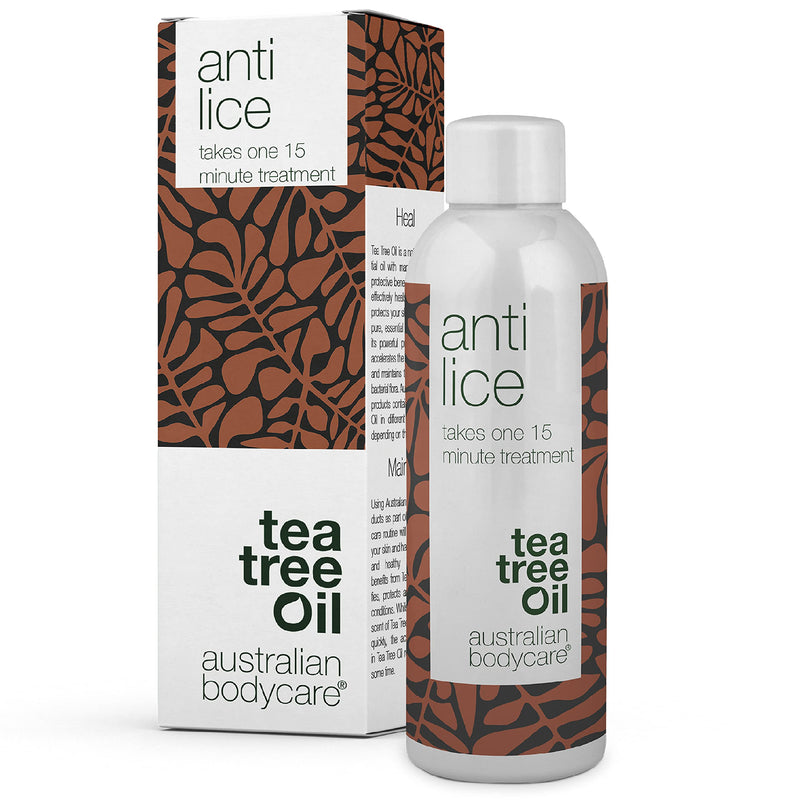 Australian Bodycare Anti Lice 100 ml head lice treatment simple and one-time 15 minute treatment for head lice and nits with tea tree mol lice treatment for children adults 100 ml 1 pack - NewNest Australia