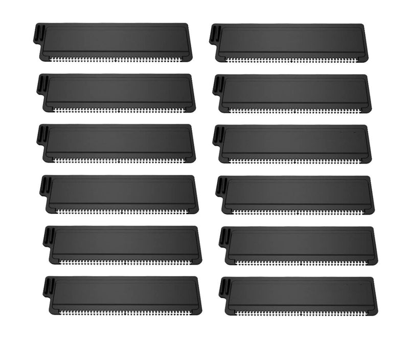 baKblade 2.0 - Back hair and body razor replacement cartridges for razor blades - Compatible with Bakblade 2.0 and Elite razors - Dryglide technology (12 replacement blades set) 12 pieces (pack of 1) - NewNest Australia