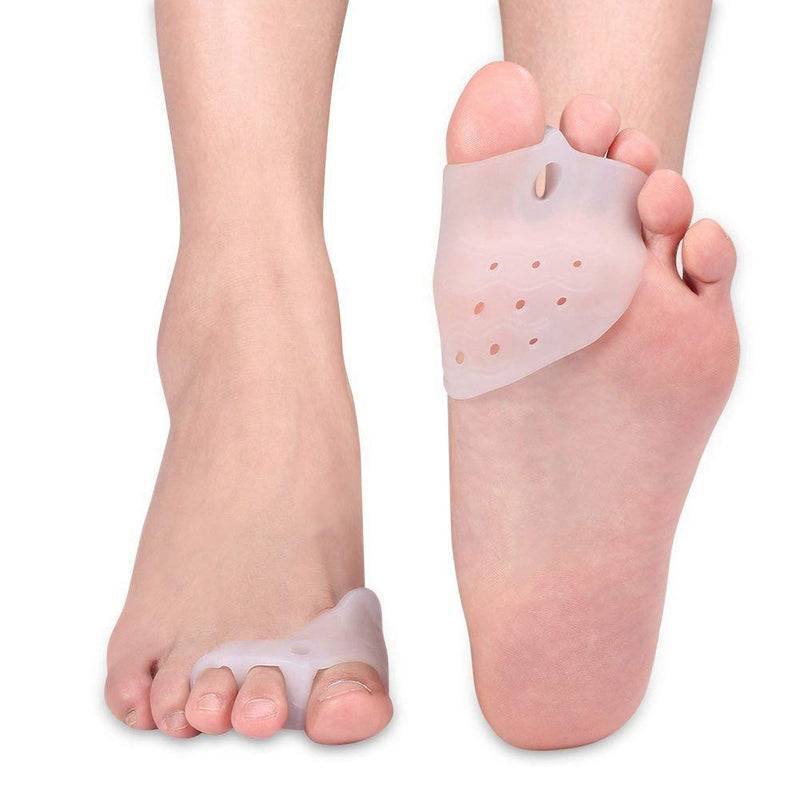 Hallux Valgus Toe Separator, Hallux Valgus Correction Made Of Silicone, Gel Toe Separator For Hammer Tip With Forefoot Pad, Toe Separator Orthosis Bunion Plate Orthopedic Braces - NewNest Australia