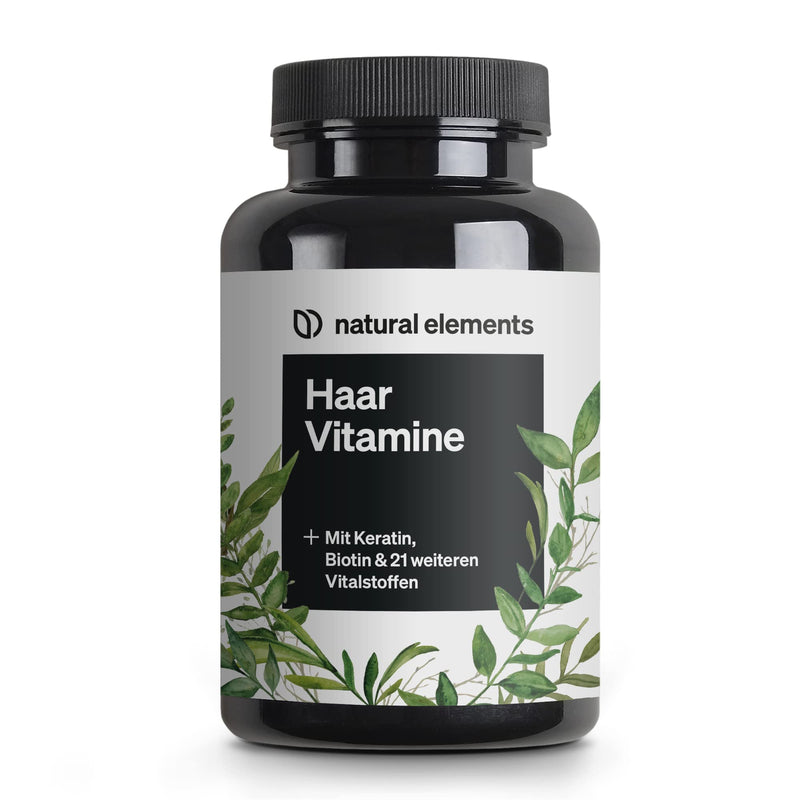 Hair Vitamins - 180 Capsules - Premium: High Dose with Keratin, Biotin, Selenium, Zinc, Millet Extract, Bioactive B Vitamins and More - Laboratory Tested - NewNest Australia