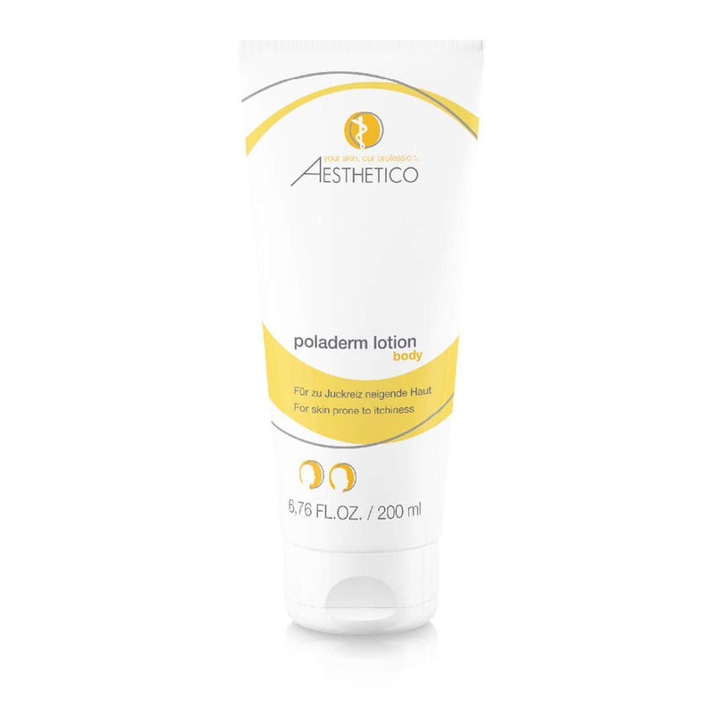 AESTHETICO poladerm lotion - SOS help with itching, cools and soothes, body skin lotion with urea, 200 ml 200 ml (pack of 1) - NewNest Australia