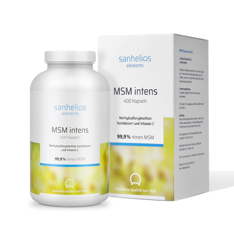 SANHELIOS MSM capsules intense 1600 mg 400 pcs - NewNest Australia