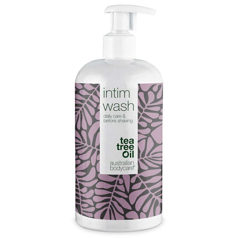 Intimate soap with tea tree oil 500 ml | Intimate care washing gel for itching and unwanted odors | Intimate wash lotion for the intimate area before intimate shaving for ingrown hairs and red pimples - NewNest Australia
