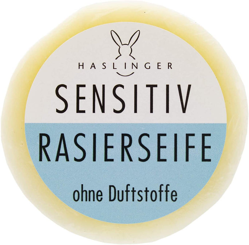 Mydło do golenia Sensitiv firmy Haslinger, 60 g - NewNest Australia