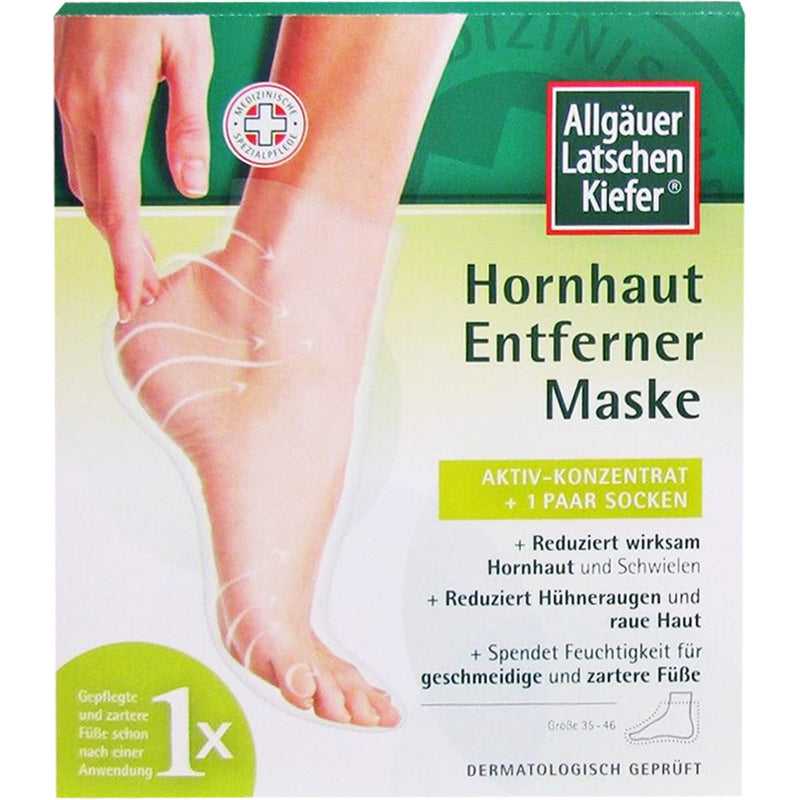Allgäuer Latschenkiefer callus remover mask 50 ml, colorless, 1 piece - NewNest Australia