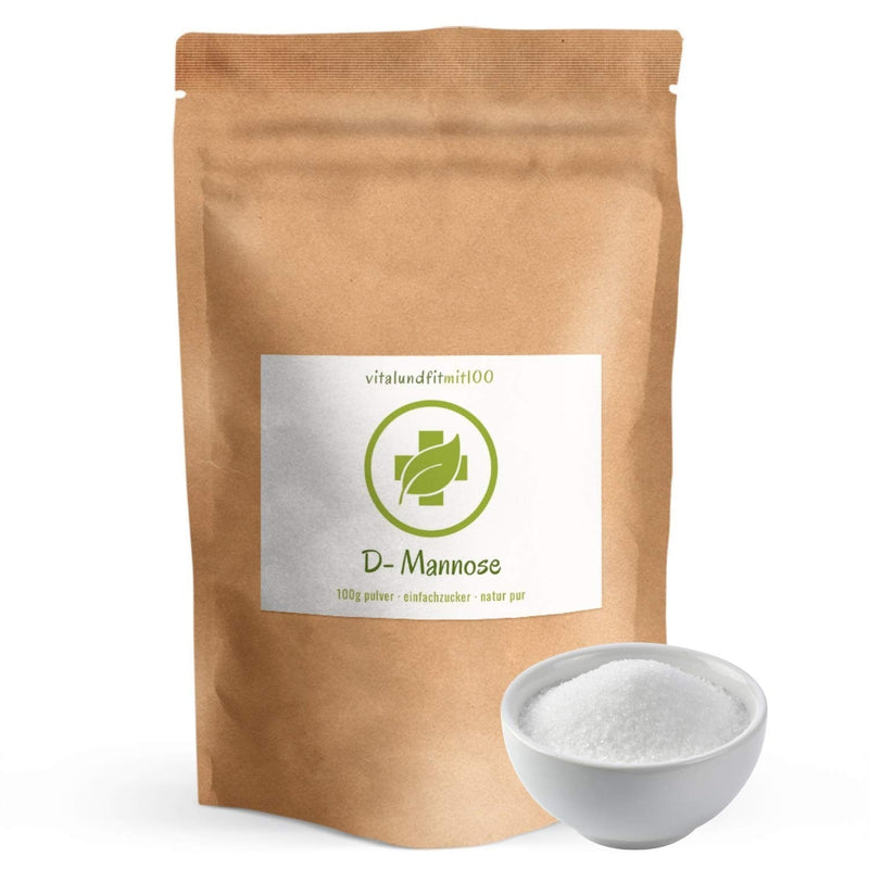 D-Mannose Powder 100 G ‚ Single Sugar ‚ Pure From Corn ‚ Natural, Vegan, Pure ‚ Suitable For Allergy Sufferers And Diabetics ‚ Sugar Alternative Sweetener Alternative ‚ Without Accessories And Additives - NewNest Australia