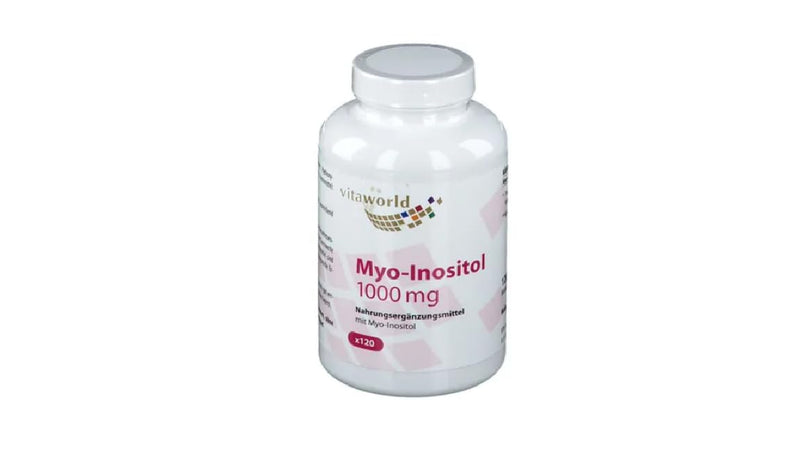 Vita World Myo-Inositol 1000 mg HIGH DOSE 120 capsules Pharmacist-made Vegan - NewNest Australia