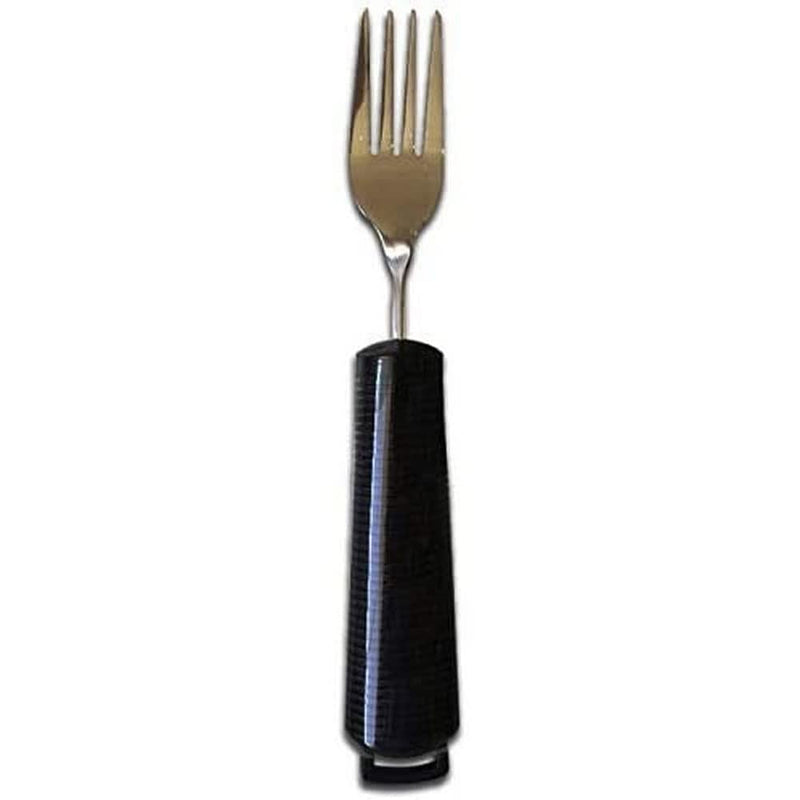 Mobiclinic Bendable Fork Ergonomic Table Fork Cutlery for Seniors Stainless Steel Fork Adjustable Angle Cutlery for Disabled Cutlery Black - NewNest Australia