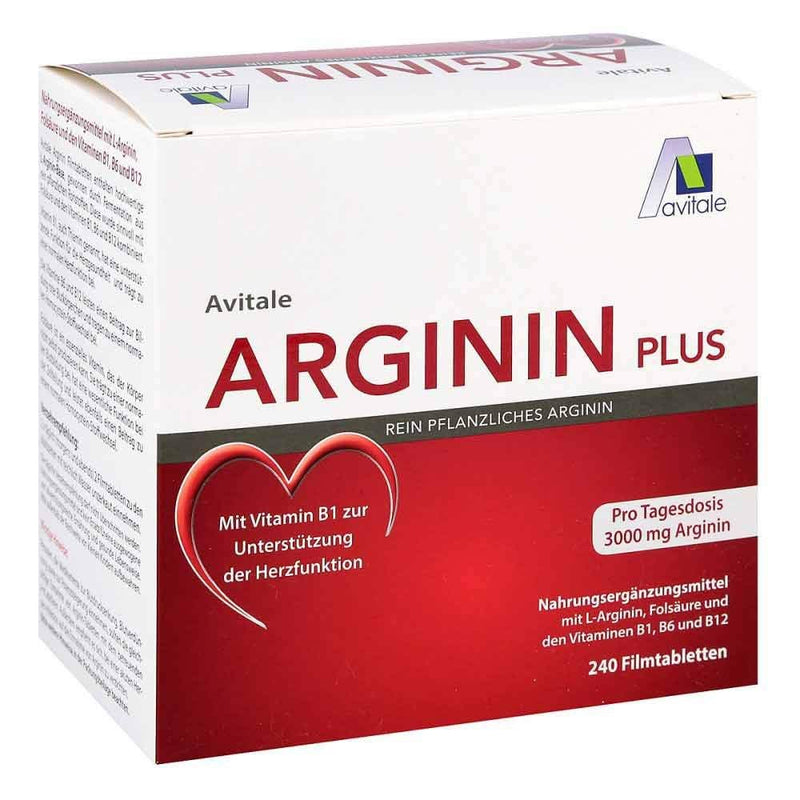 Avitale Arginine Plus Vitamin B1 - NewNest Australia