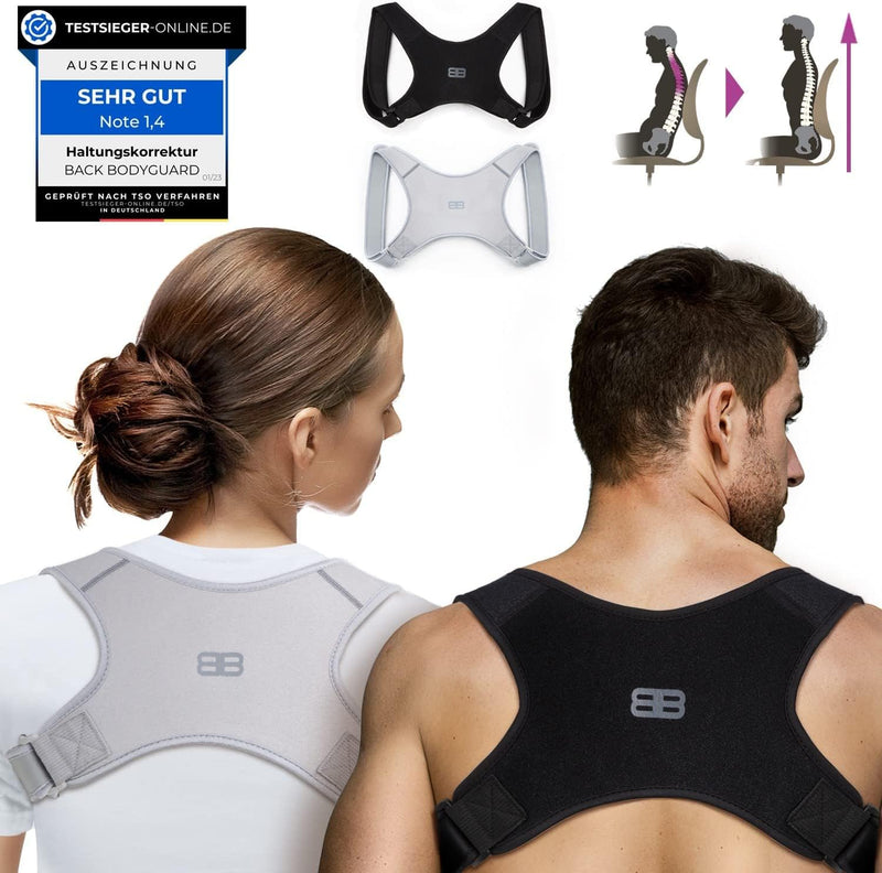 Back Bodyguard Posture Correction ‚ Innovative Back Holder For An Upright Posture ‚ Inconspicuous Back Support With Maximum Comfort ‚ Includes Storage Bag - Back Stabilizer M - NewNest Australia