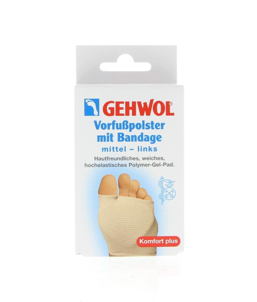 GEHWOL forefoot pad with bandage left medium 1 piece - NewNest Australia