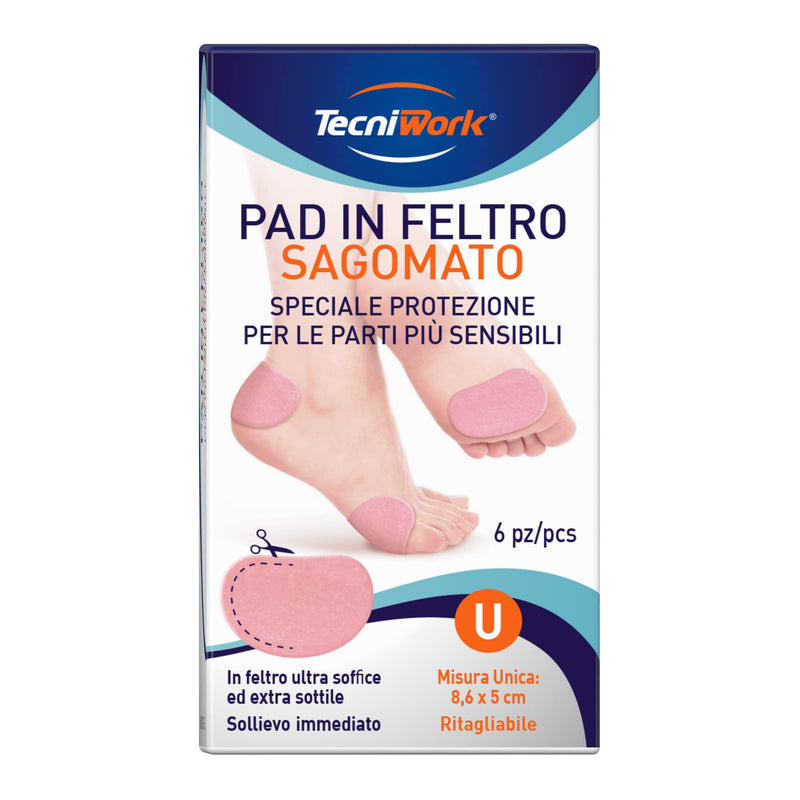 Pads made of flocked beech wood, 8 x 6 x 5 cm. - NewNest Australia