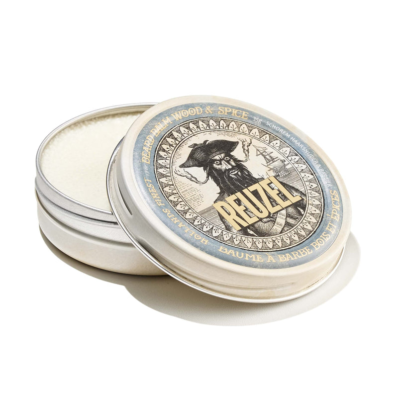 Reuzel Beard Balm, Wood & Spice, Masculine Scent, 35 g - NewNest Australia