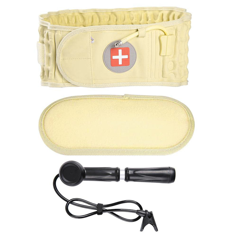 Inflatable Belt - Decompression Belt Back Support, Back Strap For The Lumbar Area, Back Brace Back Strap Ideal For Relieving Back Muscles Pain Relief (75-130 Cm Waist) - NewNest Australia