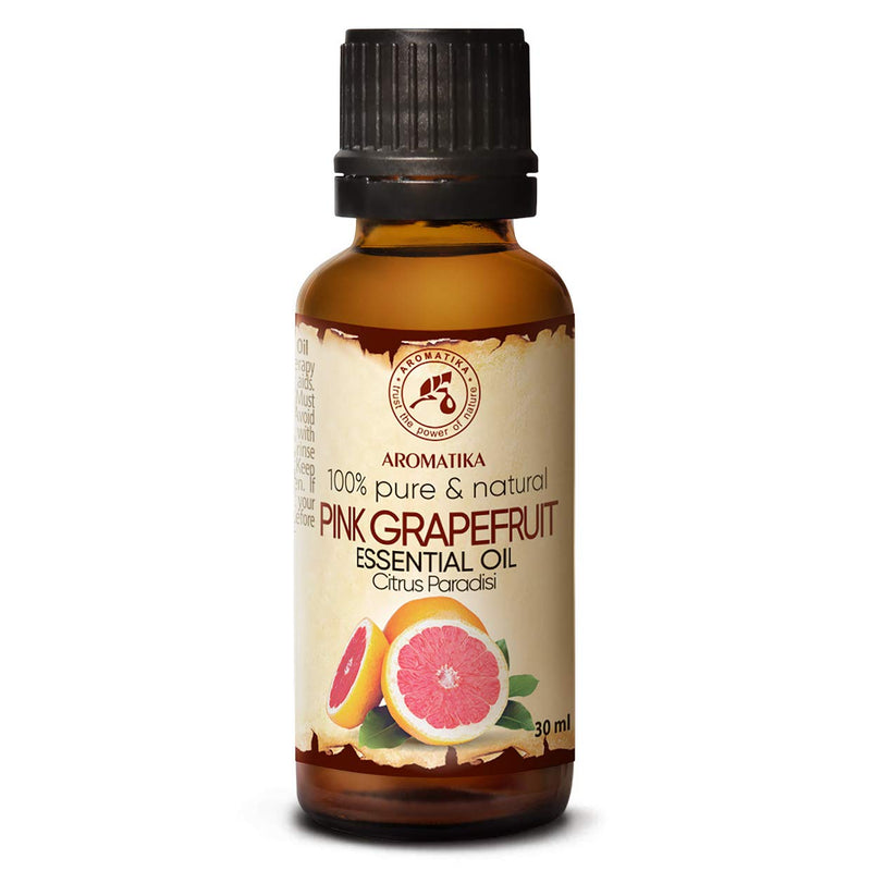 Grapefruit Oil 30 Ml - Citrus Paradisi - South Africa - 100% Pure & Natural Grapefruit Oil For Good Sleep - Wellness - Beauty - Aromatherapy - Spa - Aroma Diffuser - Oil Burner - Room Fragrance - NewNest Australia