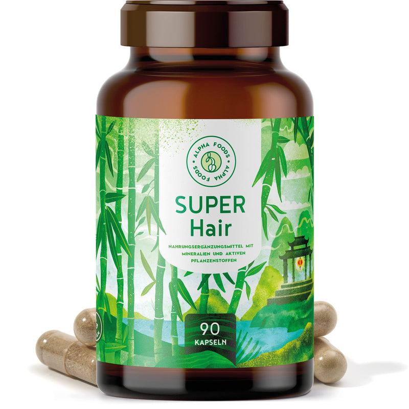 Perfect Hair - Super Hair - Biodynamic Approach For Healthy, Full And Powerful Eyebrows, Eyelashes - With Iron, Manganese, Biotin, Lycopene, Keratin And Multi-Silicon - 90 Vegan Capsules - NewNest Australia