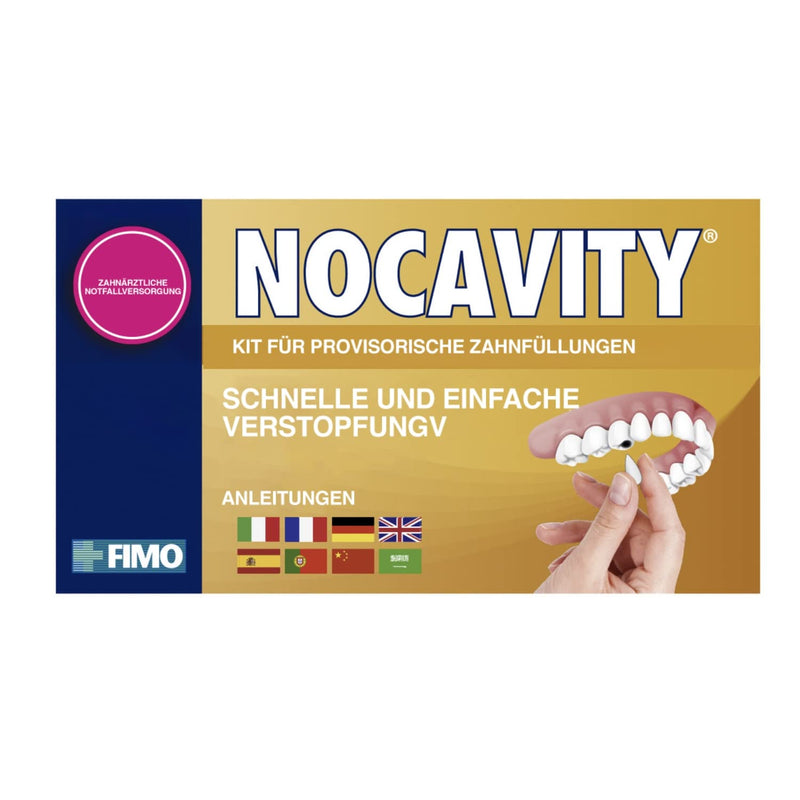 Nocavity - Temporary Dental Filling Set - Isolates the tooth cavity and relieves pain from filling loss, small caures and broken teeth - NewNest Australia