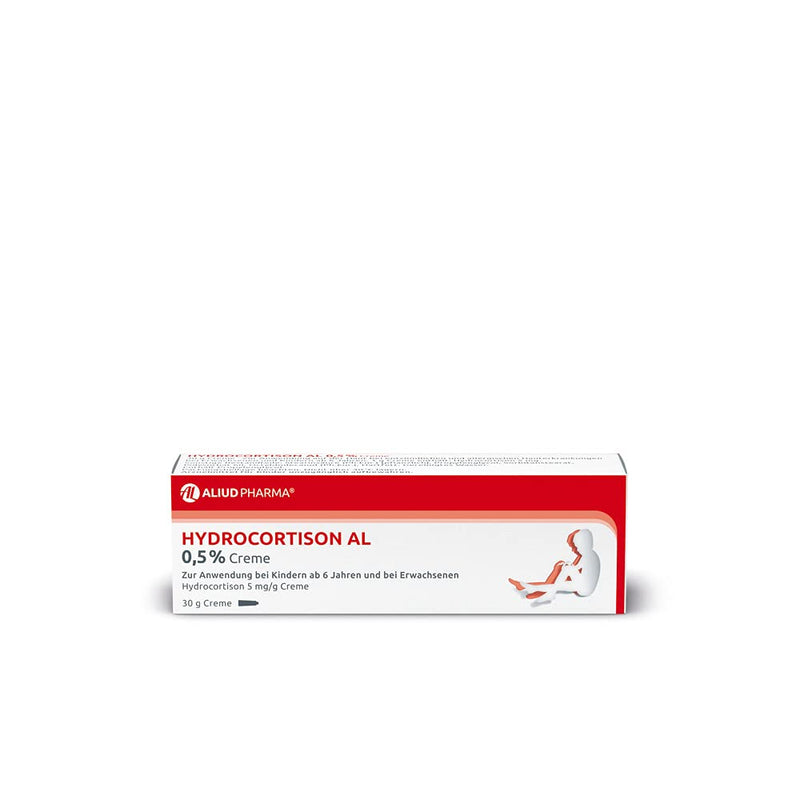 ALIUD PHARMA Hydrocortisone AL 0.5% cream, 30 g: Cream for use on the skin for mild inflammatory and allergic skin reactions 30 g (pack of 1) - NewNest Australia