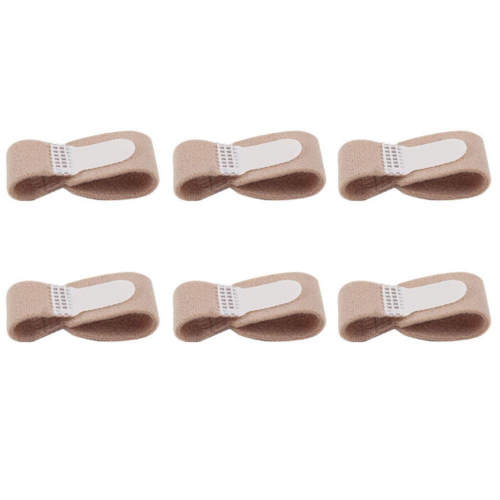 Supvox 6 pieces toe bandage toe protection toe splint finger splint hammer toe bandage toe splint for finger hammer toe toe separator - NewNest Australia