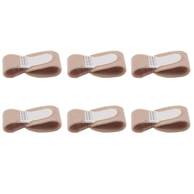 Supvox 6 pieces toe bandage toe protection toe splint finger splint hammer toe bandage toe splint for finger hammer toe toe separator - NewNest Australia