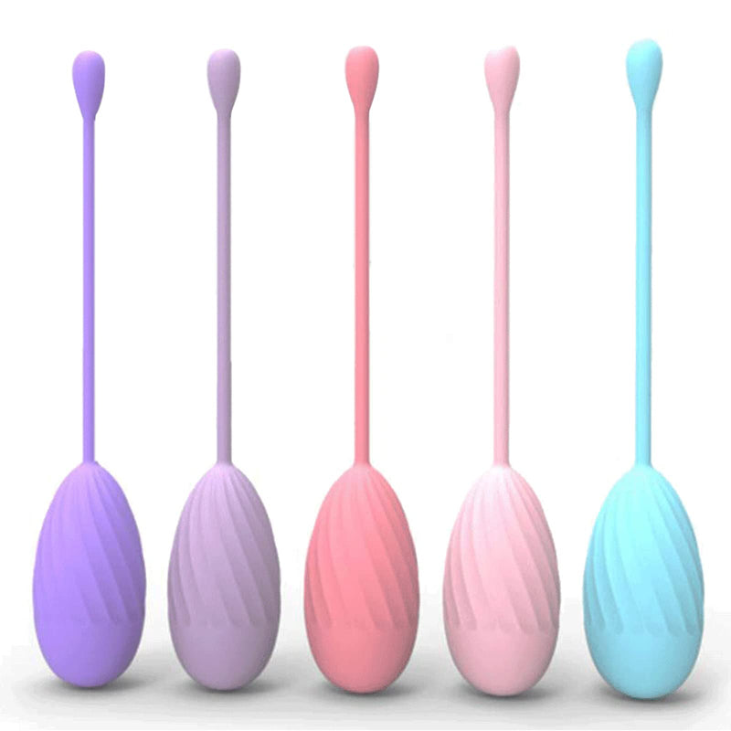 Pelvic Floor Training Balls - Vaginal Balls (Set Of 5) For Women - For Bladder Control And Pelvic Floor Exercises - Complete System For Beginners And Advanced Users - NewNest Australia
