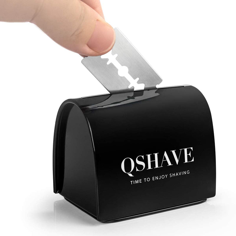 QSHAVE Storage box for used razor blades - NewNest Australia