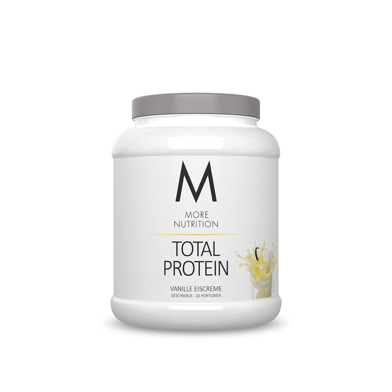 MORE NUTRITION Total Protein - Vanilla Ice Cream - 600g 600g (Pack of 1) - NewNest Australia