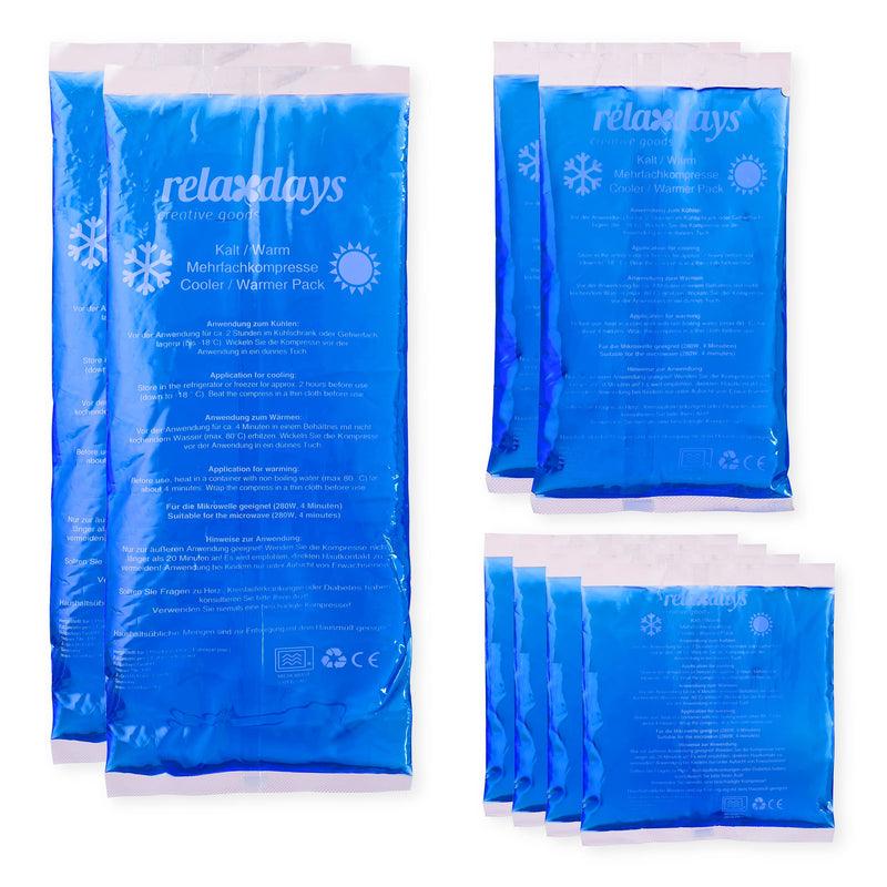 Multi Pack Compresses Set of 8 (3 Sizes) - NewNest Australia