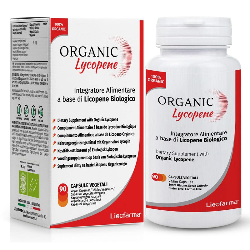 Organic Lycopene – antioxidant dietary supplement with certified organic lycopene – pack of 90 capsules - NewNest Australia