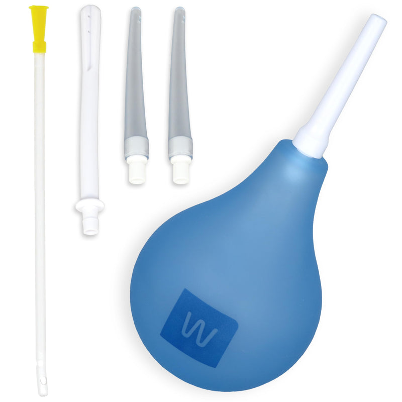 Dr. Wunder Premium Enema Set 225 Ml With 4 Enema Tips Including 1 X Intestinal Tube (40 Cm) - Made In Germany | Versatile Enema Set For Hygienic Intestinal Cleansing | Detailed Instructions | Bpa - NewNest Australia