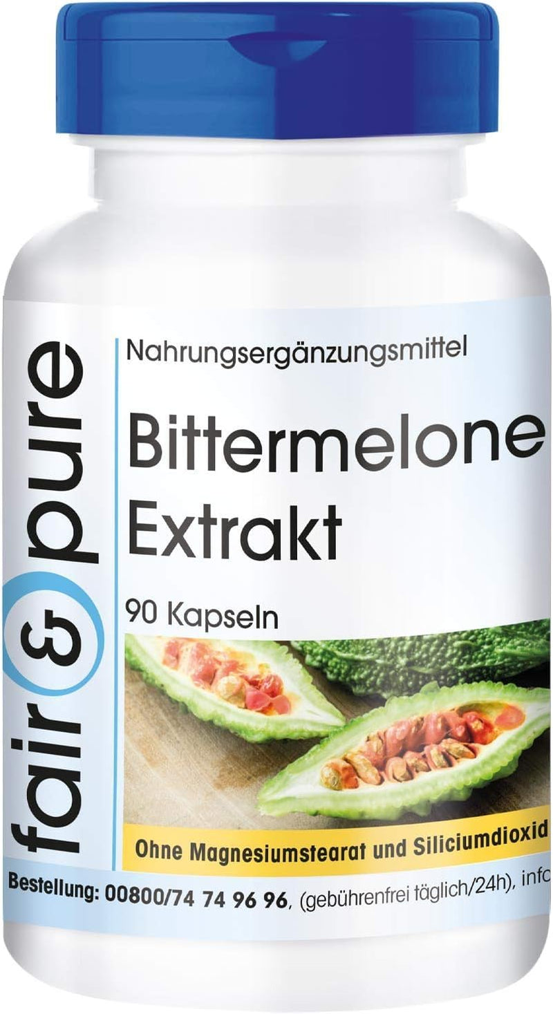 Fair & Pure® - bitter melon extract 500mg - with chrome - vegan - 90 capsules - NewNest Australia