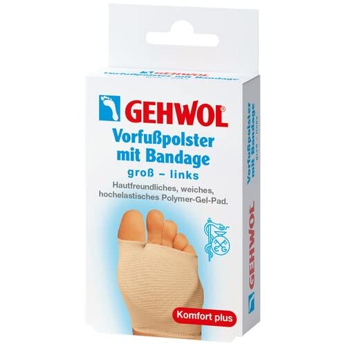 GEHWOL forefoot pad with bandage left large 1 piece - NewNest Australia