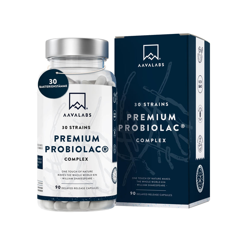 Premium cultures complex intestinal flora 120 billion kbe 30 strains intestinal bacteria Lactobacillus Gasseri Lactobacillus Reuteri Lactobacillus Rhamnosus Bifidobacteria Saccharomyces Boulardii Zinc 90 pieces 90 pieces 1 pack - NewNest Australia