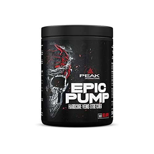 Epic Pump - 500g flavor Red Apple I 20 portions I Pre Workout Booster I without stimulants I L-Citrulline Malate I L-Arginine AKG/Nitrate I Taurine I vegan - NewNest Australia